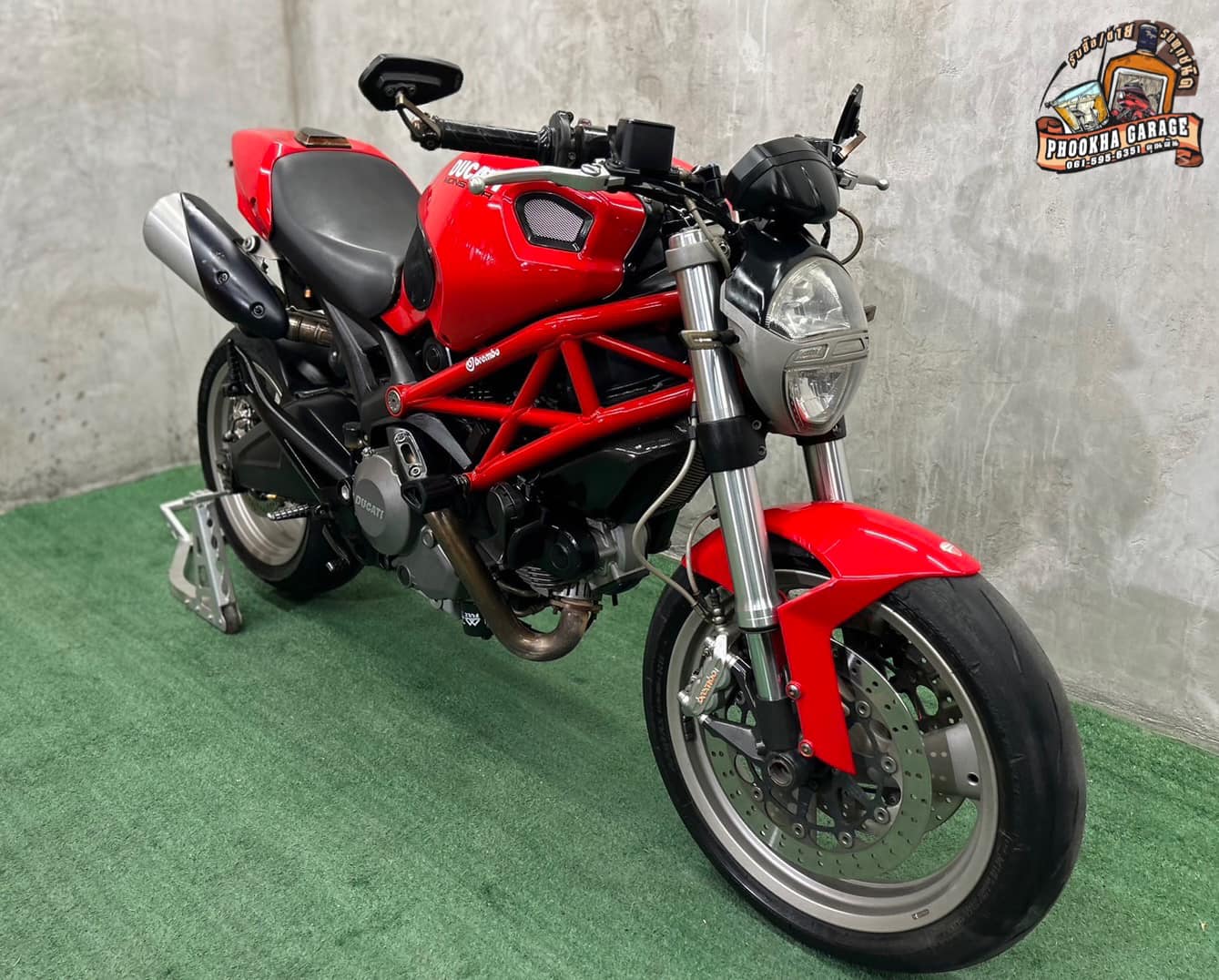 Ducati Monster795 ปี2012 โครงแดง-01
