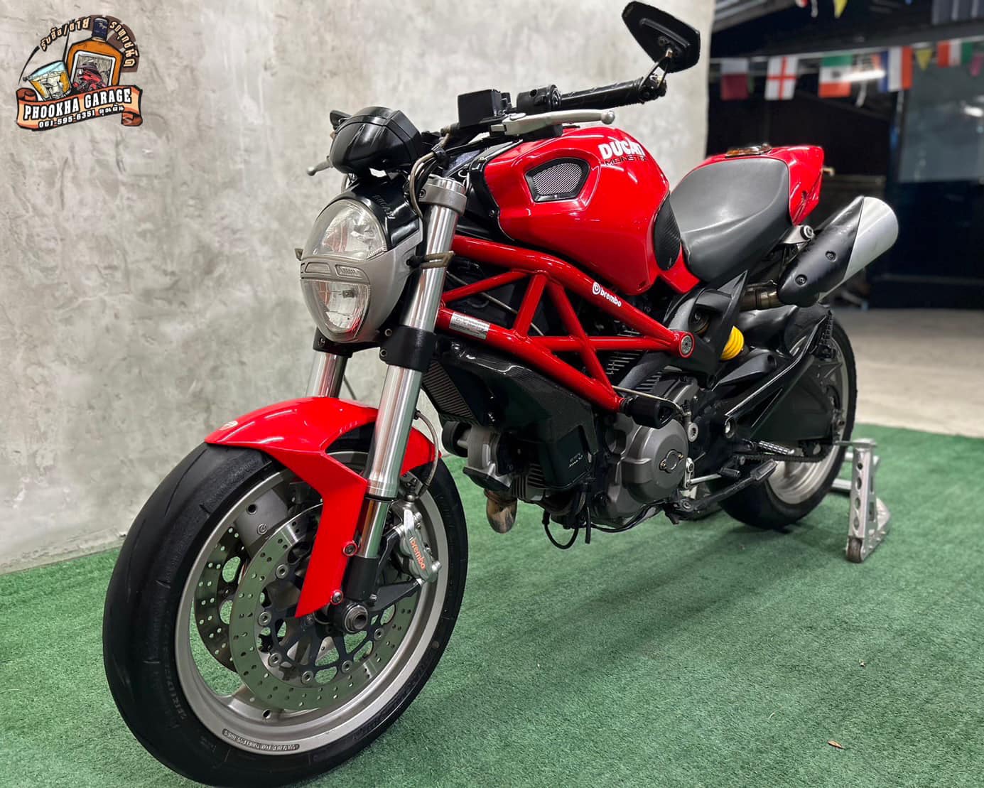 Ducati Monster795 ปี2012 โครงแดง-02