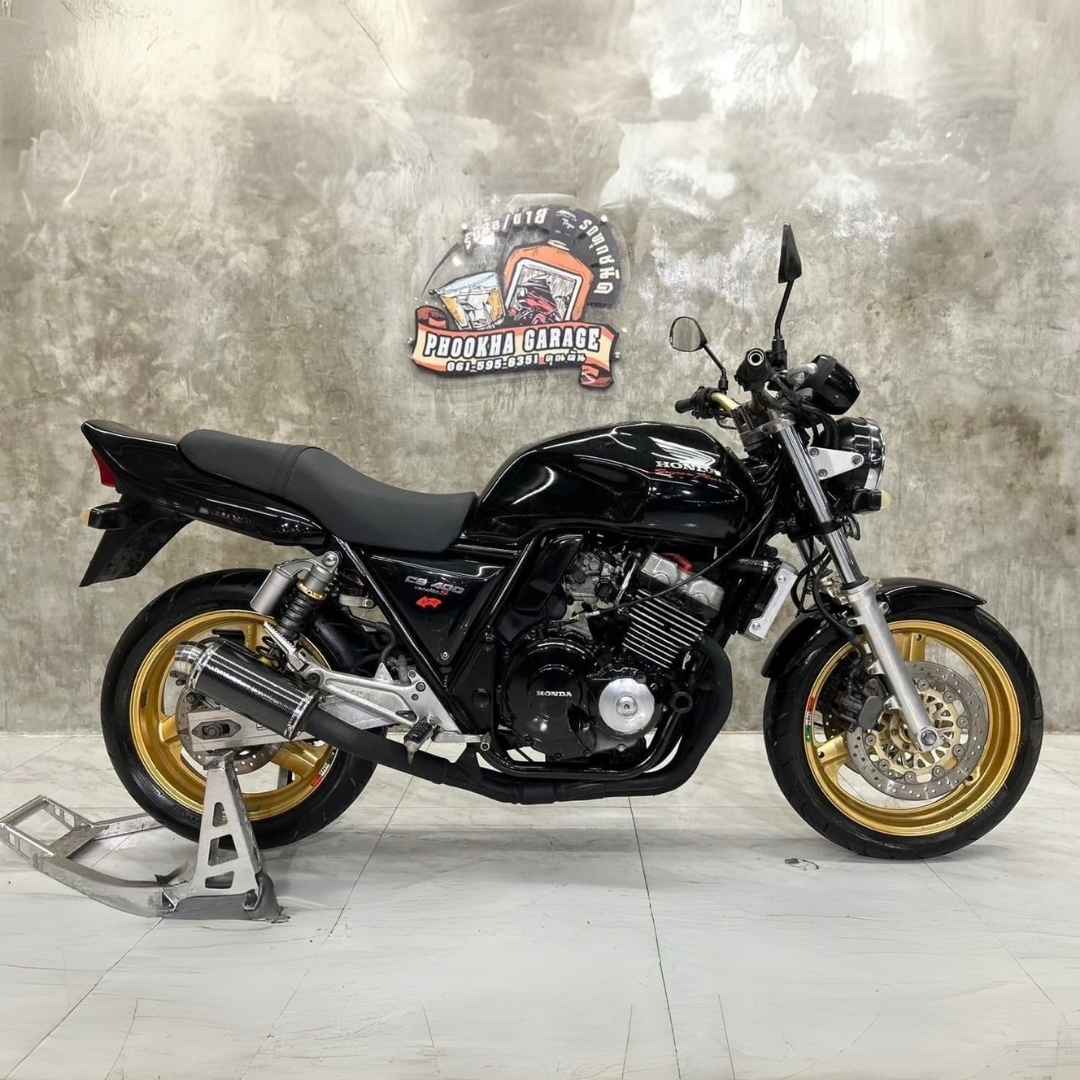 Honda cb400 สีดำล้อทอง-003
