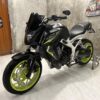 Honda cb650F ปี2016 สีดำล้อเขียว-02