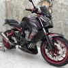 Honda cb650f สีดำล้อแดง-01