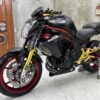 Kawasaki Er6n ปี2015 สีดำล้อแดงโช๊คทอง-02