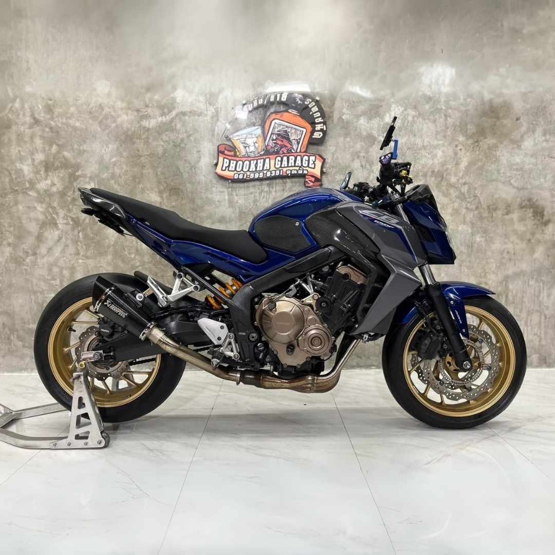 Honda CB650F ปี2017 สีน้ำเงินดำ-03
