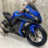 Kawasaki ninja 300cc สีน้ำเงินดำ-01