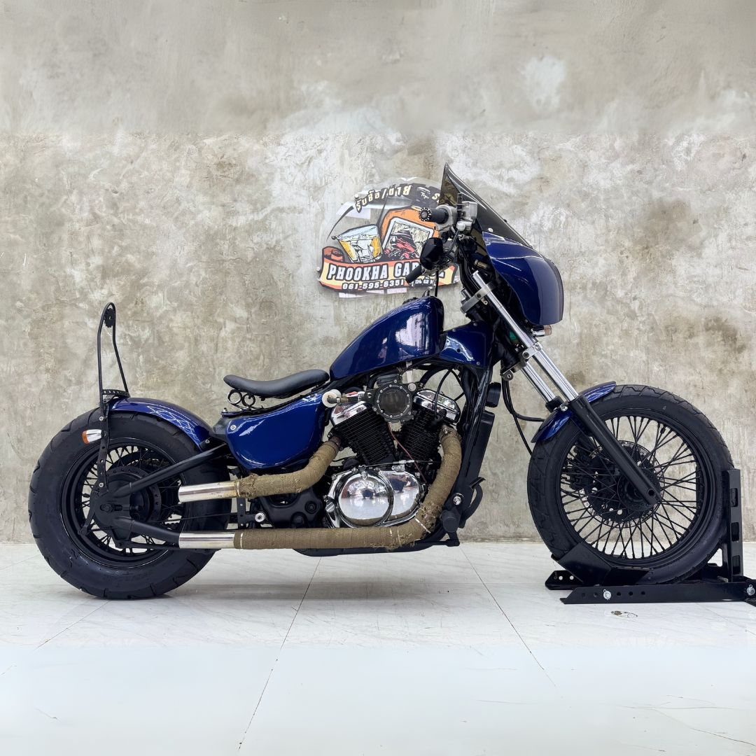 HONDA STEED400 Blue-04