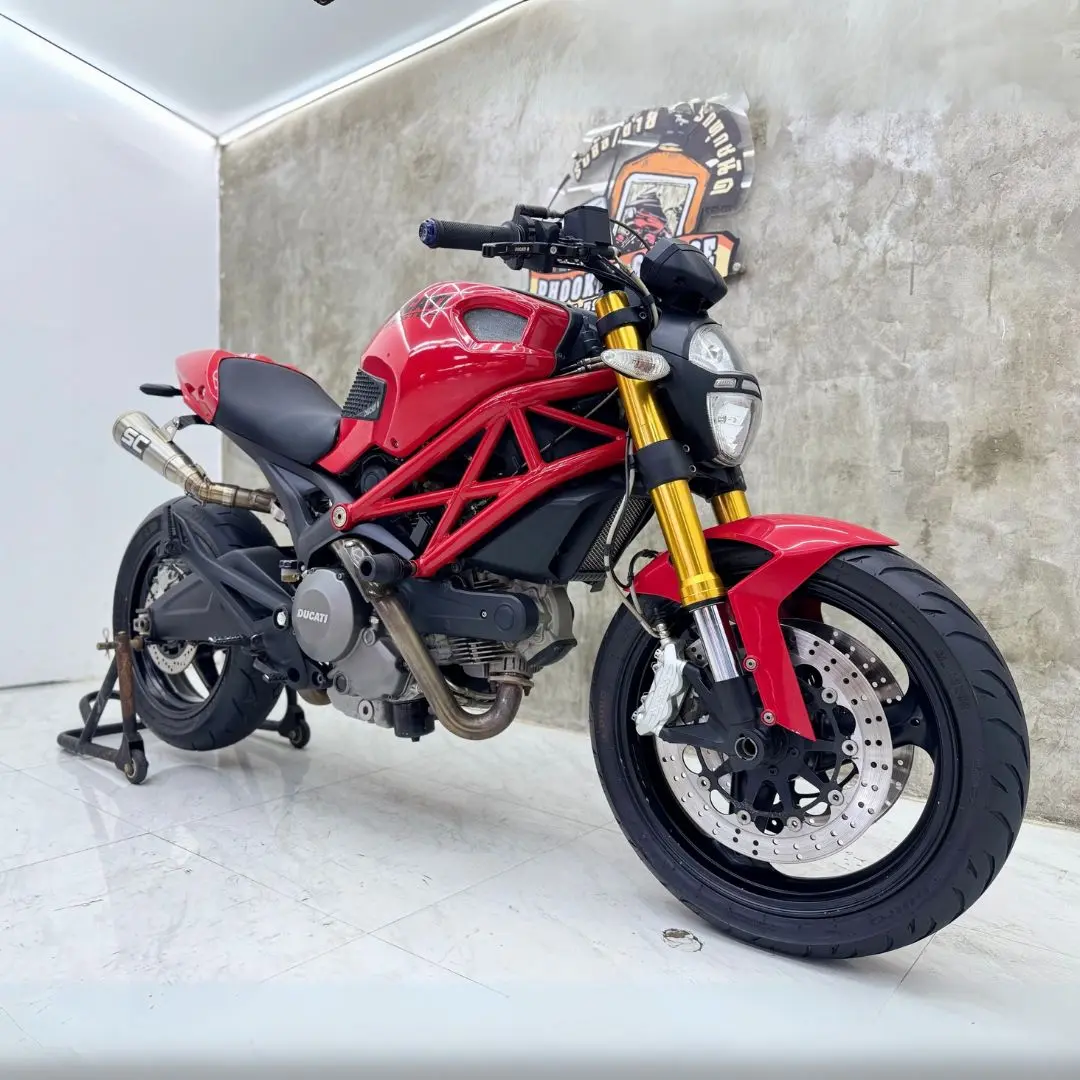 Ducati Monster 795 สีแดง โช๊คทอง ราคา 84,900 บาท