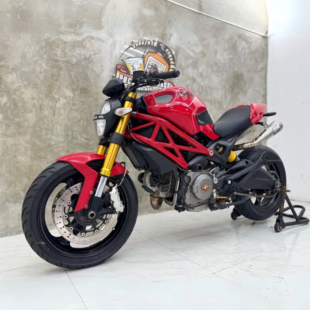 Ducati Monster 795 สีแดง โช๊คทอง ราคา 84,900 บาท