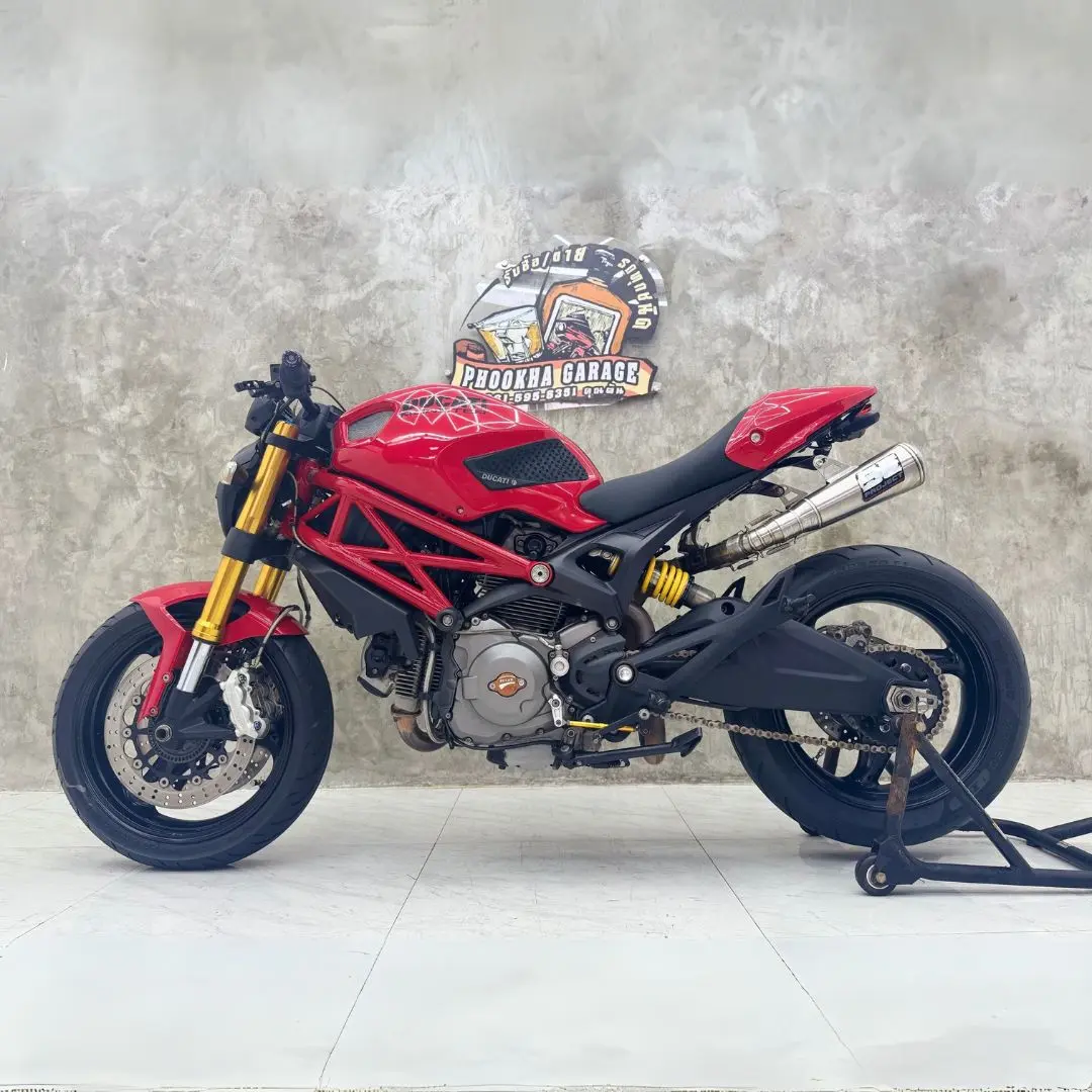Ducati Monster 795 สีแดง โช๊คทอง ราคา 84,900 บาท
