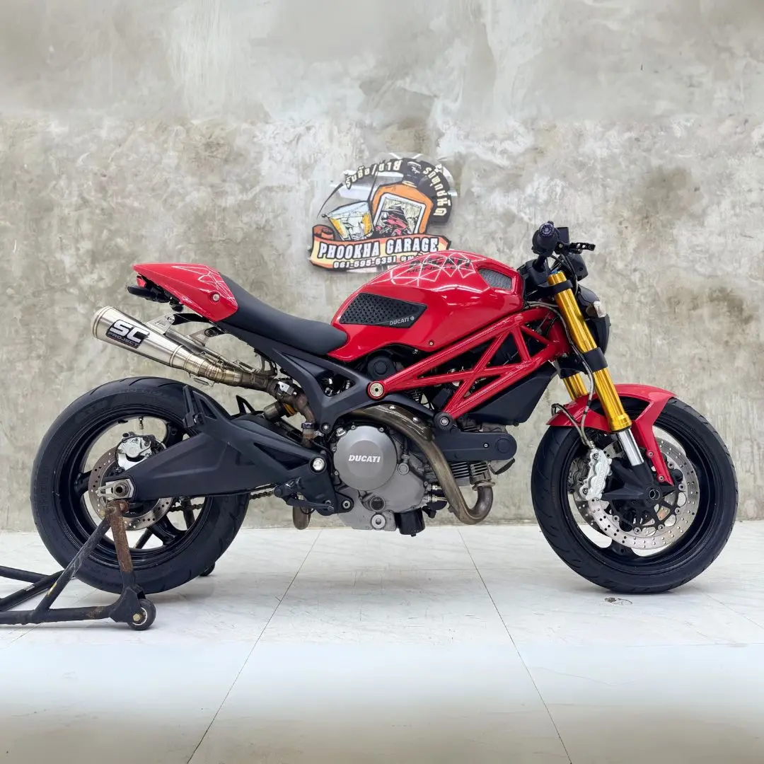 Ducati Monster 795 สีแดง โช๊คทอง ราคา 84,900 บาท