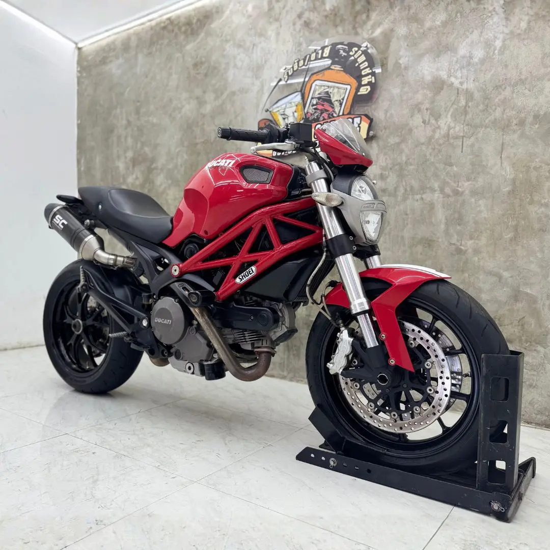 Ducati Monster796 ABS สีแดงสวยจัด รถปี 2014 ราคาเงินสด 109,000 บาท
