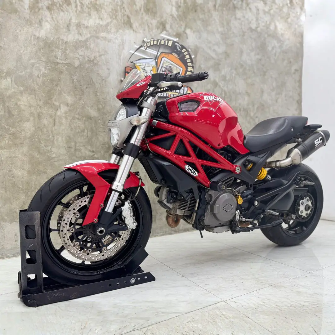 Ducati Monster796 ABS สีแดงสวยจัด รถปี 2014 ราคาเงินสด 109,000 บาท
