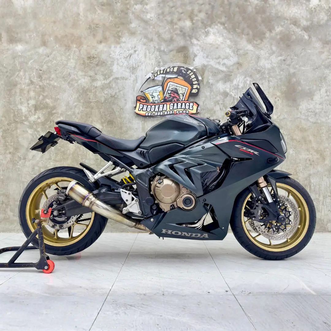 Honda CBR650R ปี 2019 สีดำล้อทอง ราคา 179,000 บาท บิ๊กไบค์มือสอง