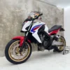 Honda Cb650f ปี 2015 สีขาวแดง ราคา 79,000 บาท รถมือสองสภาพสวย