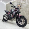 Honda Cb650f สีดำลาย ปี 2013 จดทะเบียน 2015