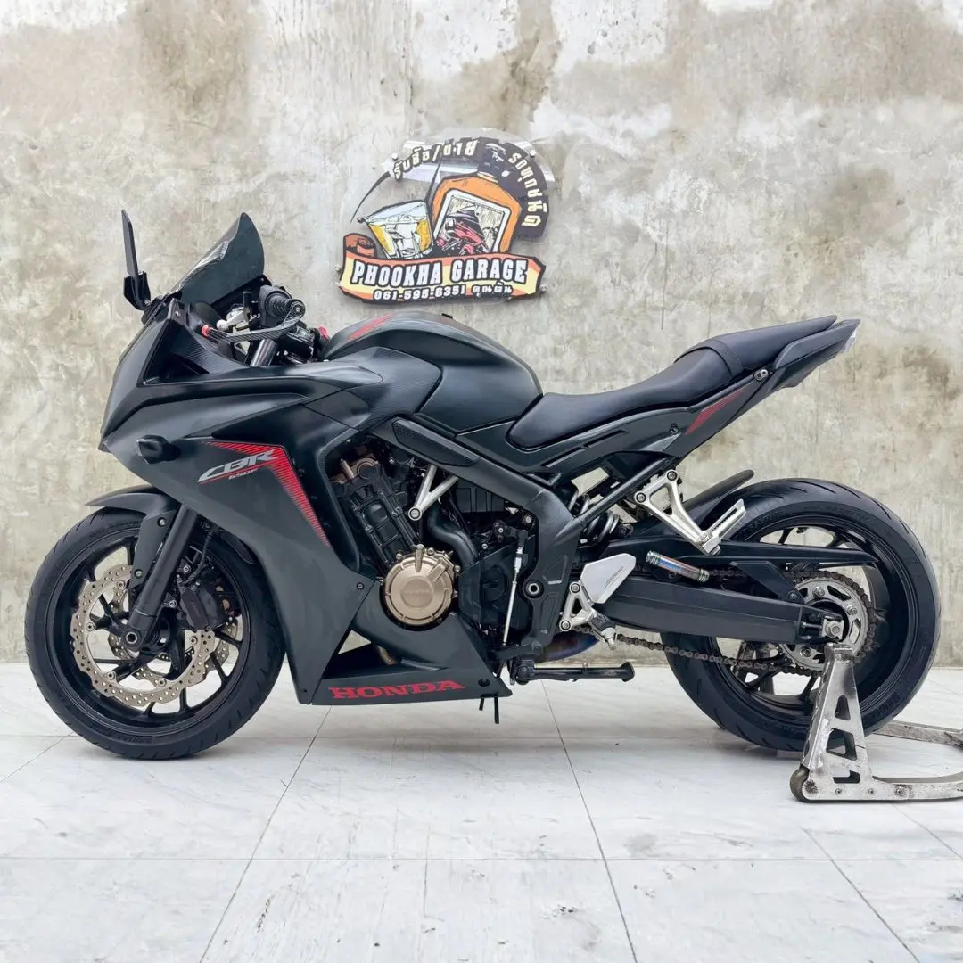 Honda Cb650f ปี 2015 สีดำราคา 99,000 บาท รถมือสองสภาพสวย