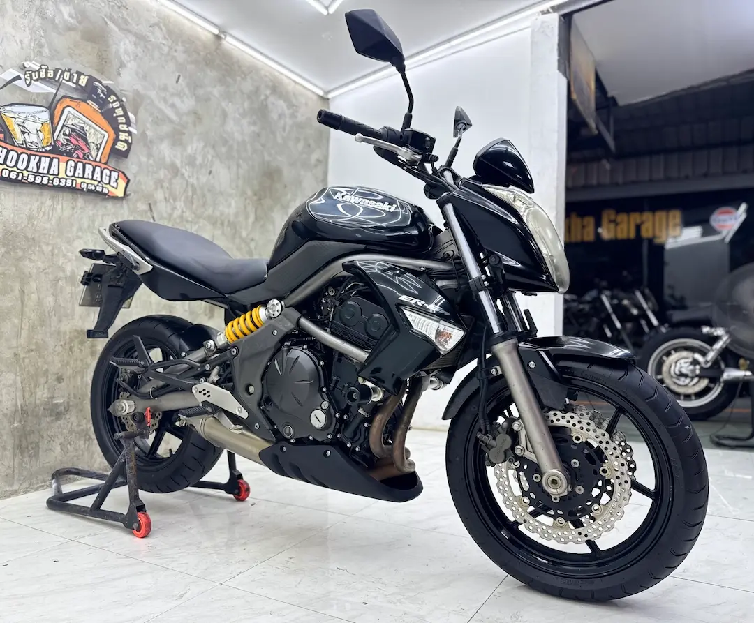 Kawasaki Er6n ดำดุคลาสสิก ปี 2009 ราคา 39,000 บาท