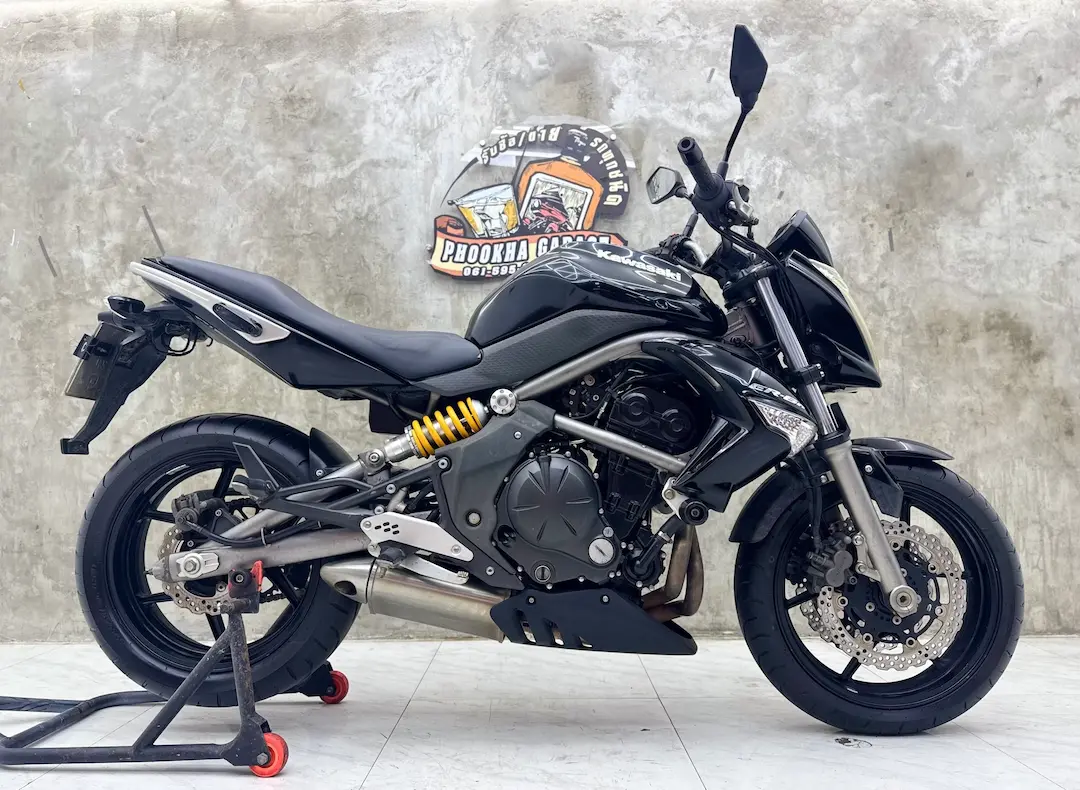 Kawasaki Er6n ดำดุคลาสสิก ปี 2009 ราคา 39,000 บาท