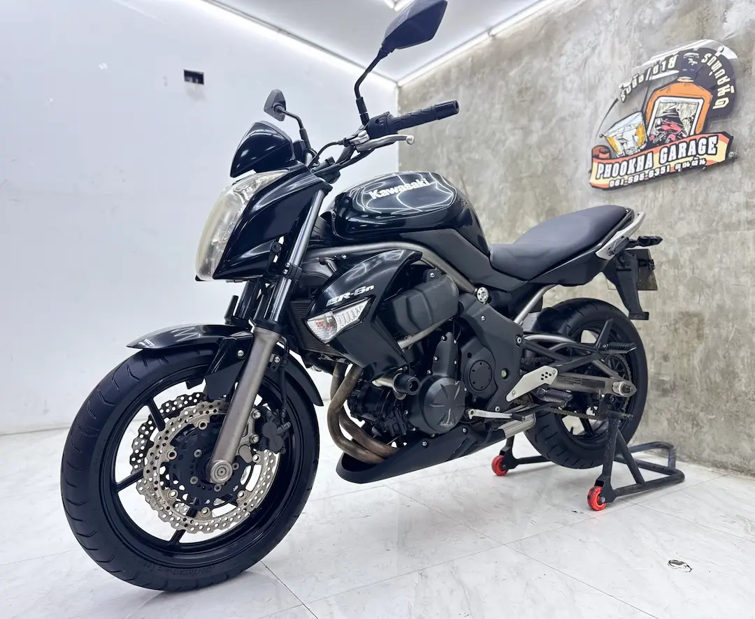 Kawasaki Er6n ดำดุคลาสสิก ปี 2009 ราคา 39,000 บาท