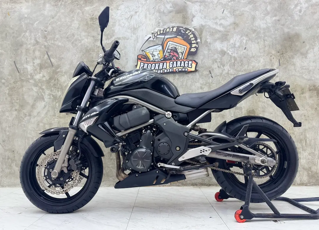 Kawasaki Er6n ดำดุคลาสสิก ปี 2009 ราคา 39,000 บาท