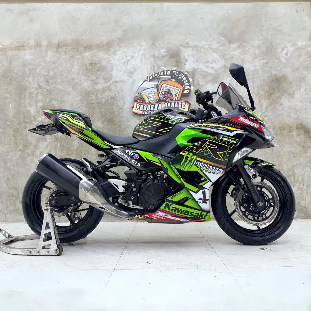 Kawasaki Ninja 400 สีเขียว ราคา 99,000 บาท