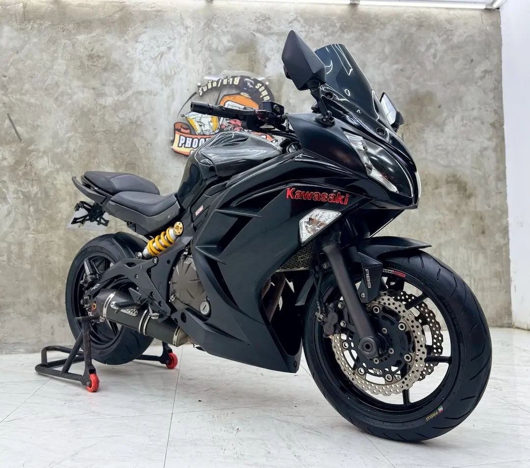 Kawasaki ninja 650 รถปี 2013 เอกสาร เล่ม ชุดโอนครบ
