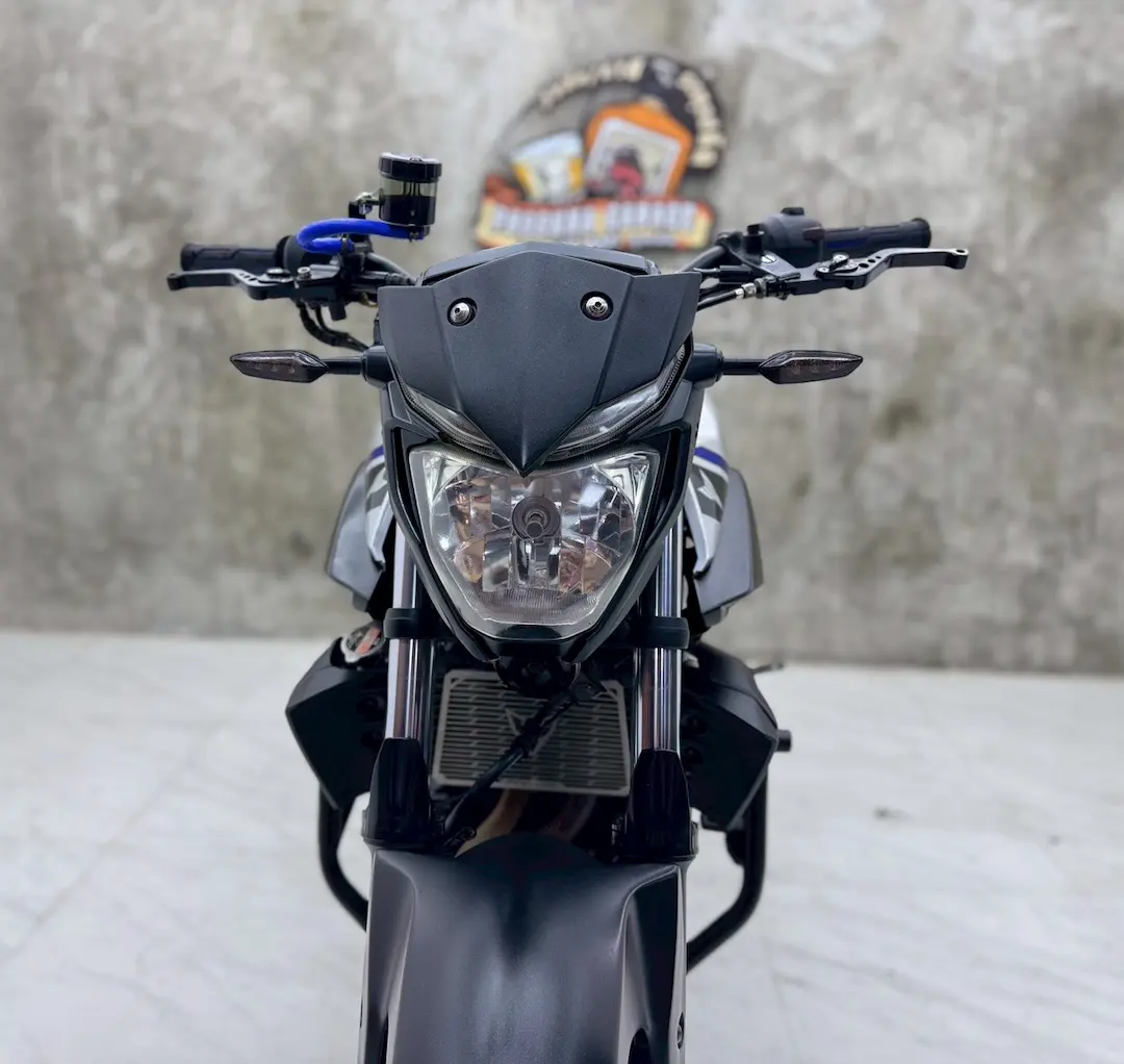 Yamaha Mt03 สีขาว รถมือสอง ปี 2015 ราคาเงินสด 49,000บาท