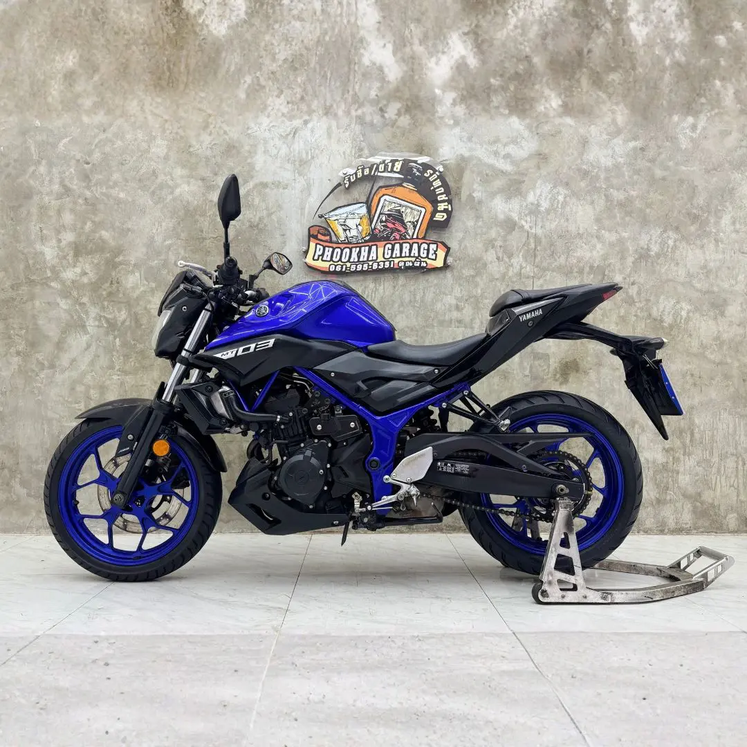 Yamaha Mt03 สีน้ำเงิน ปี 2019 ราคา 79,000บาท