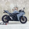Yamaha R3 สีเทา รถปี 2016 ชุดแต่งครบ ใช้เงินออกรถเพียง 3,900 บาท