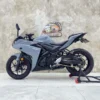 Yamaha R3 สีเทา รถปี 2016 ชุดแต่งครบ ใช้เงินออกรถเพียง 3,900 บาท